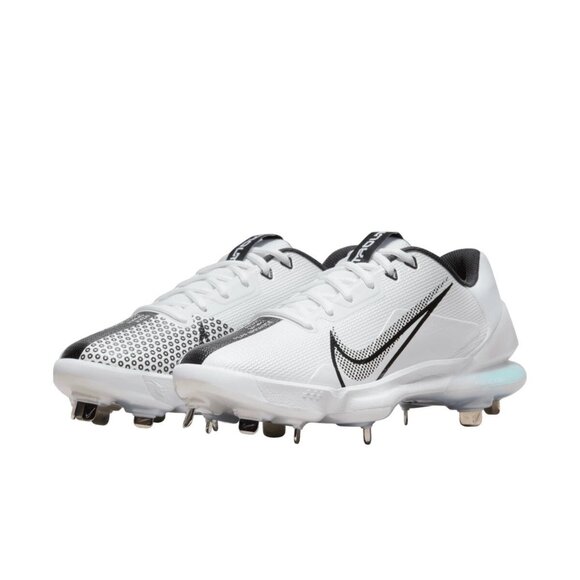 Nike Force Zoom Trout 7 Pro Men's Metal Baseball Cleats CQ7224-101 White Size 14